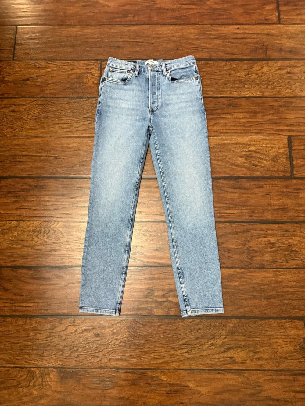 Re/done 90s high rise ankle crop